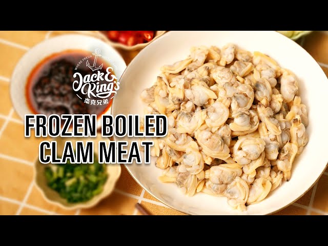 Jack & King's Frozen Boiled Clam Meat
