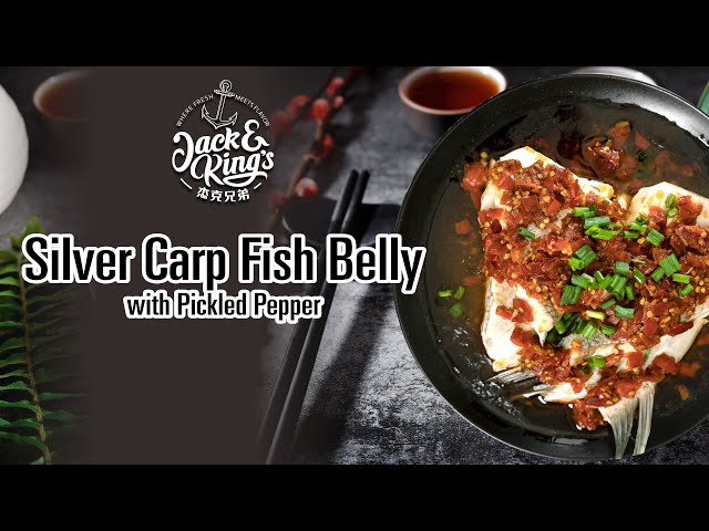 Jack & King’s Silver Carp Fish Belly with Pickled Pepper