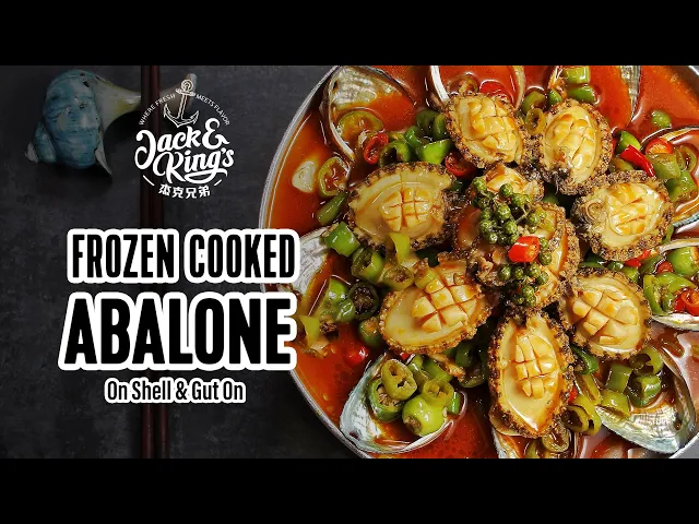 Jack &king's Frozen Cooked abalone