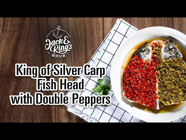 Jack & King's King of Sliver Carp Fish Head with Double Peppers
