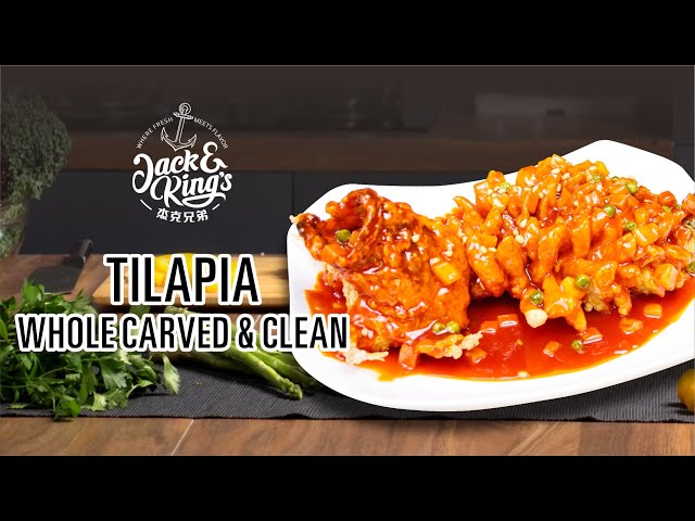 Jack & King's Tilapia Whole Carved&Clean