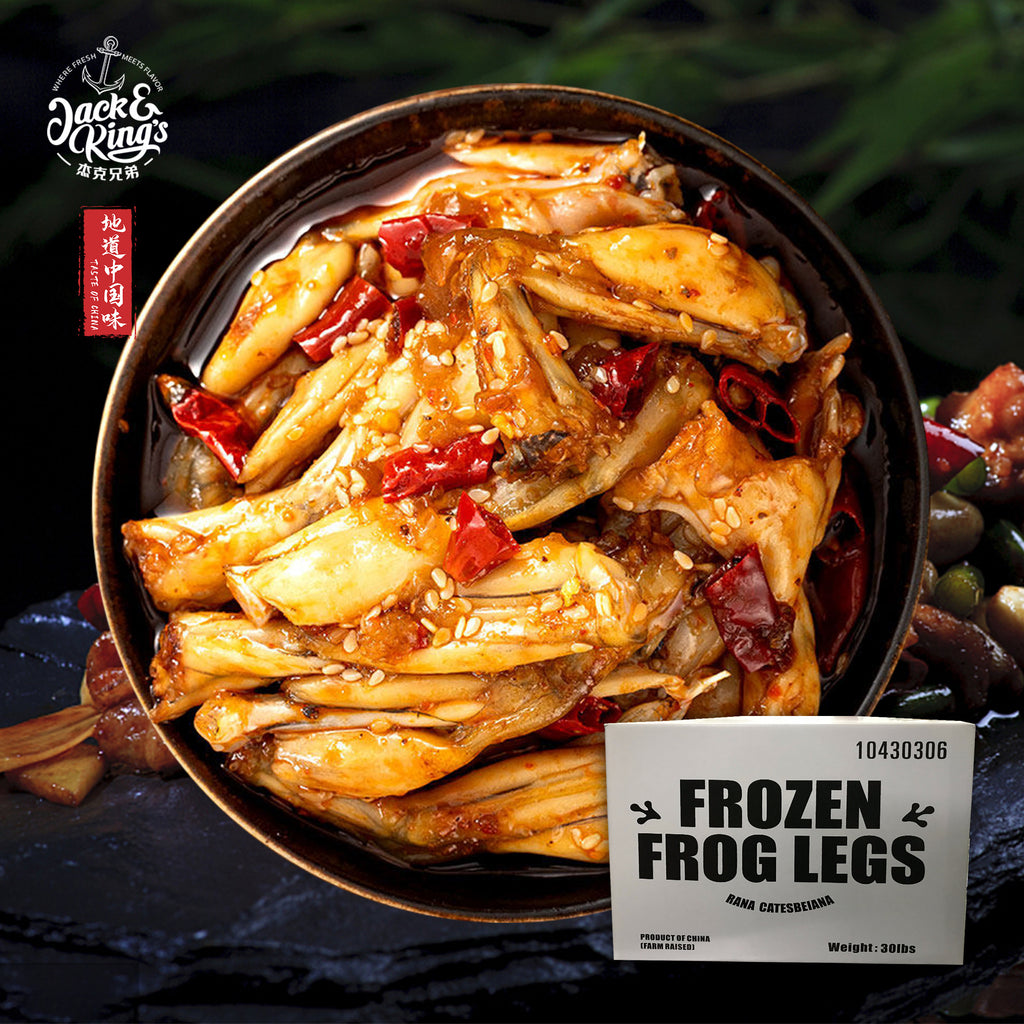 Frozen Frog Legs 2/4 70% NW China (Unbranded) - Jack & King's