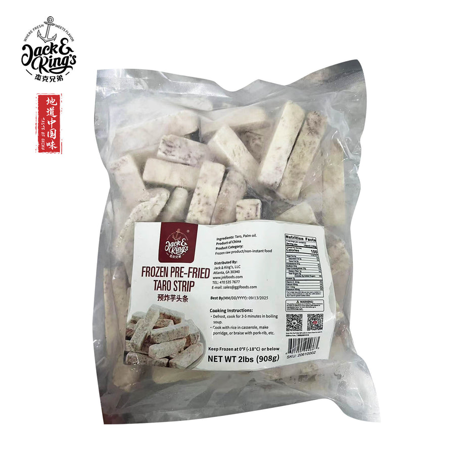 Frozen Pre-Fried Taro Strip (908G*10 JNK) – Jack & King's