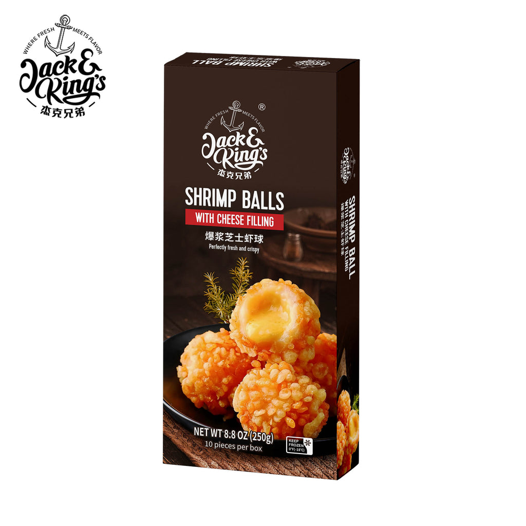 Shrimp Balls with Cheese Filling - Jack & King's