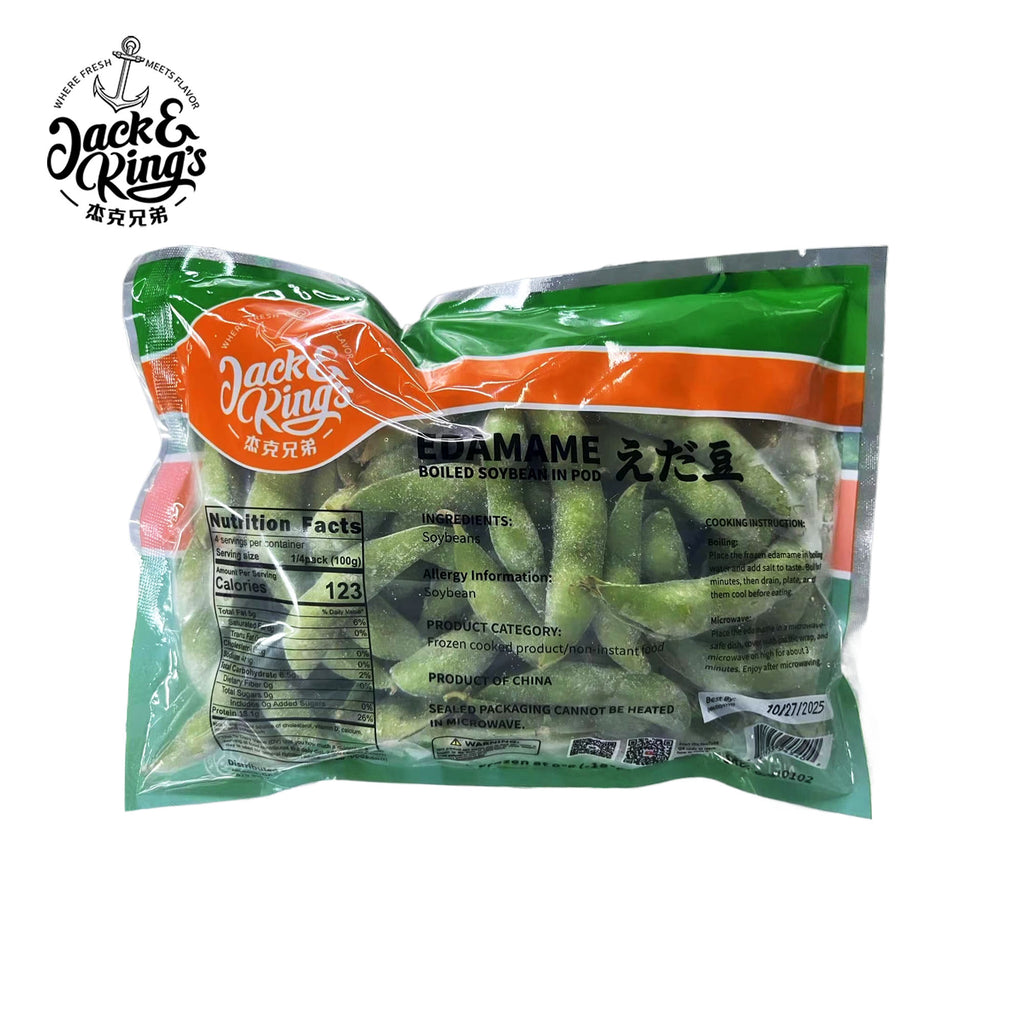 EDAMAME Boiled Soybean in Pod - Jack & King's
