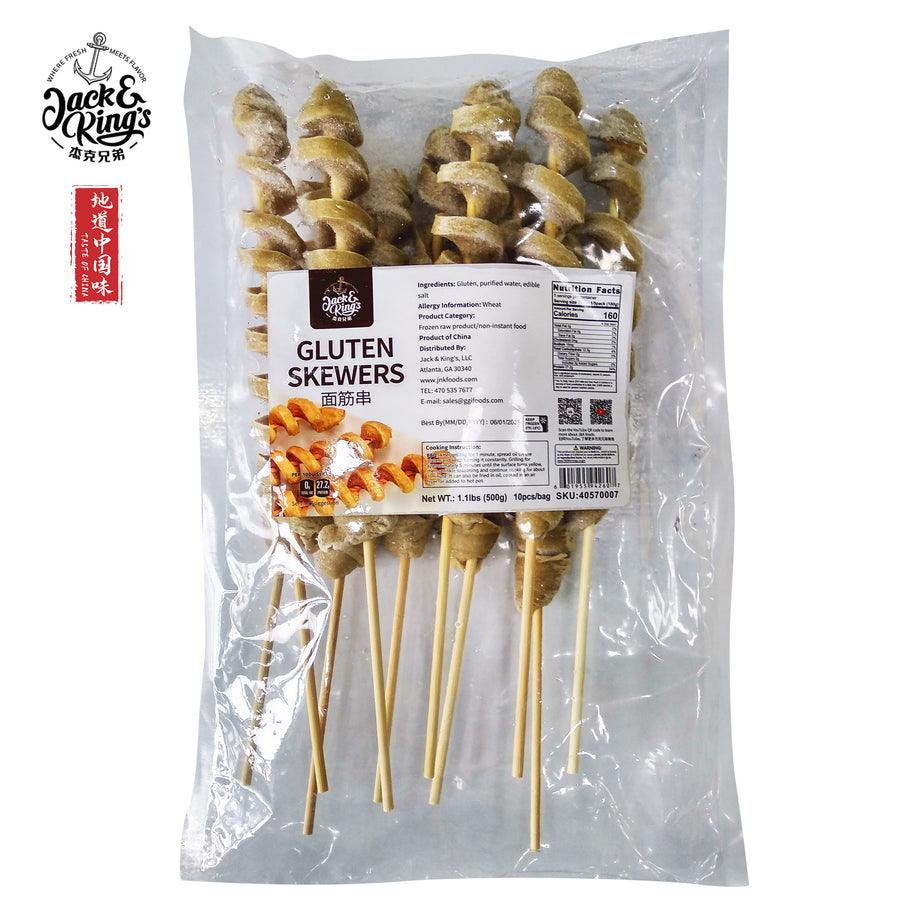 Gluten Skewers 50g*10/bag – Jack & King's