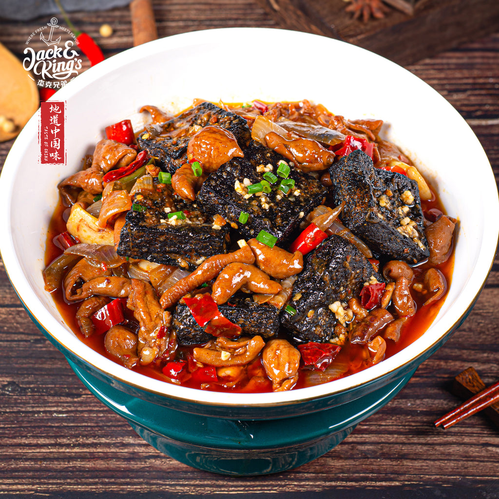 Frozen Hunan Tofu with Seasoning - Jack & King's