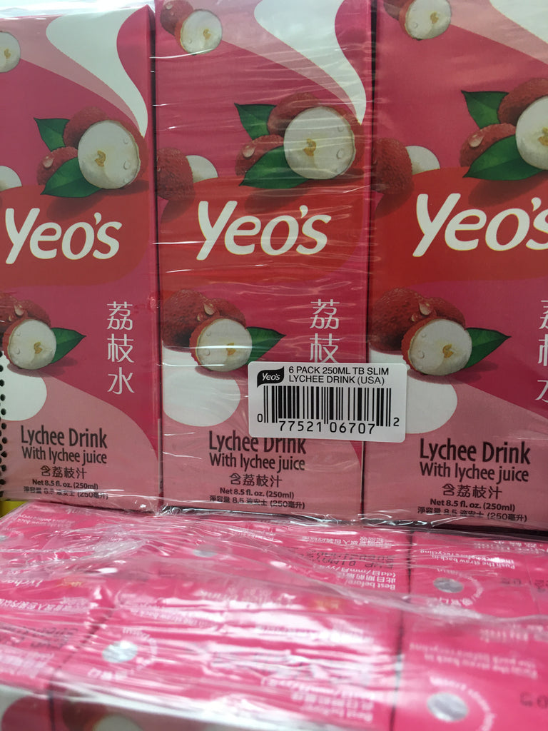 Lychee Drink Yeo's Malaysia 6*250ml - Jack & King's