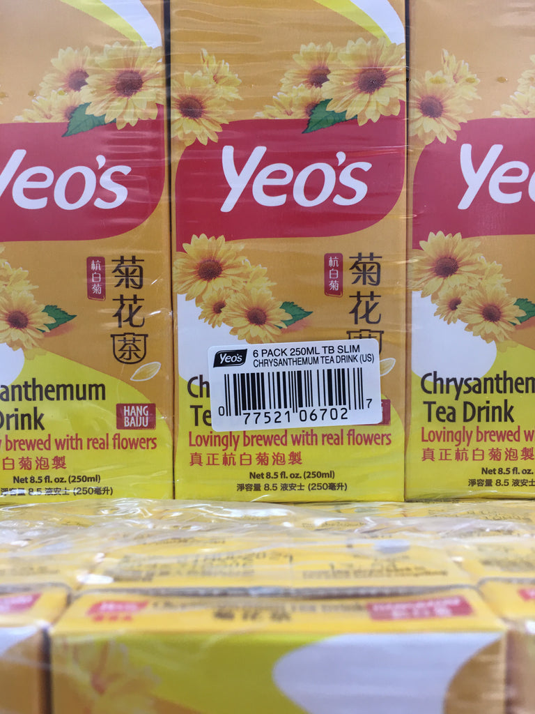Chrysanthemum Tea Drink Yeo's Malaysia (6*250ML) - Jack & King's