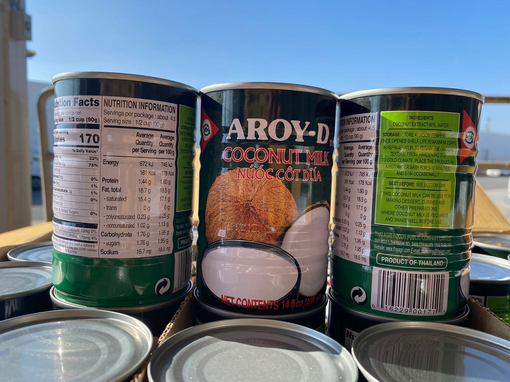 Canned Coconut MIlk 400ml AROY-D - Jack & King's