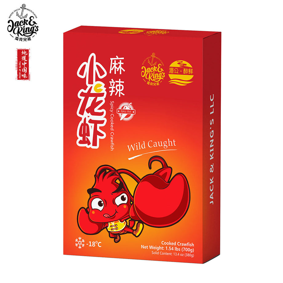Spicy Cooked Whole Crawfish 700g JNK – Jack & King's